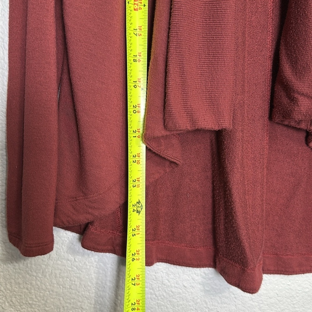 Athleta Nirvana Wear Two Ways Wrap Size Small Open Cardigan Long Sleeve READ - Picture 8 of 8